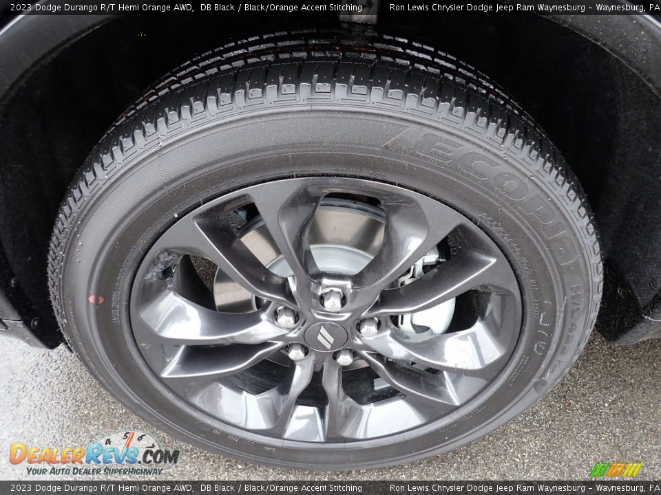 2023 Dodge Durango R/T Hemi Orange AWD Wheel Photo #10