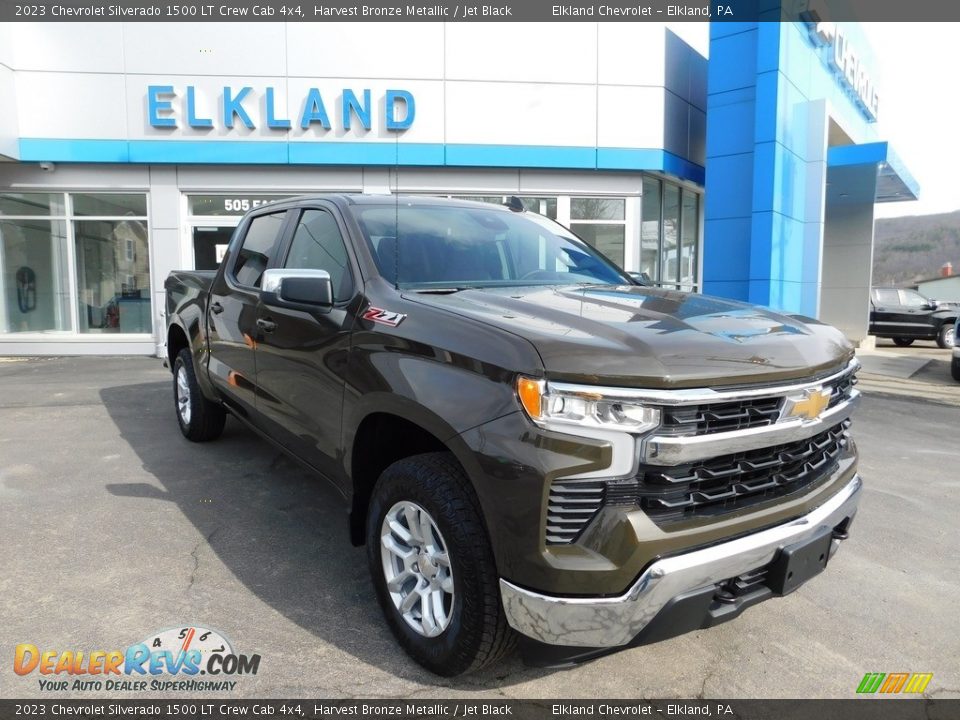 2023 Chevrolet Silverado 1500 LT Crew Cab 4x4 Harvest Bronze Metallic / Jet Black Photo #4