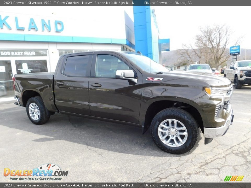 2023 Chevrolet Silverado 1500 LT Crew Cab 4x4 Harvest Bronze Metallic / Jet Black Photo #5