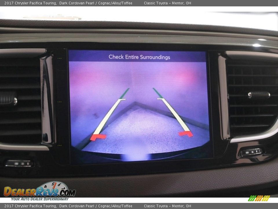 2017 Chrysler Pacifica Touring Dark Cordovan Pearl / Cognac/Alloy/Toffee Photo #15