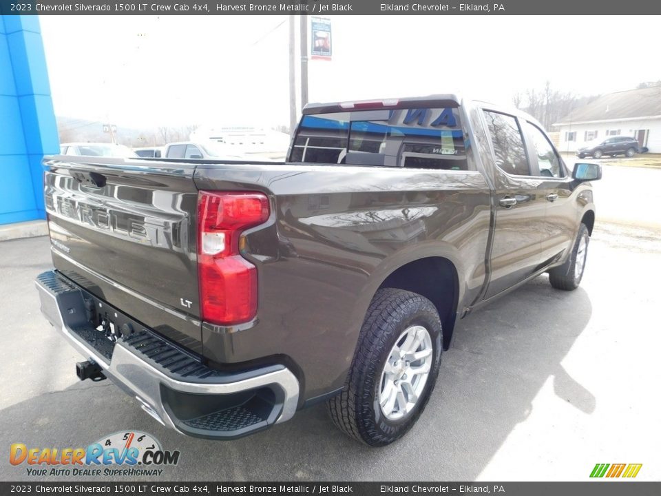 2023 Chevrolet Silverado 1500 LT Crew Cab 4x4 Harvest Bronze Metallic / Jet Black Photo #7