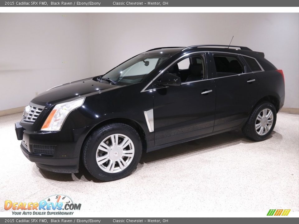 2015 Cadillac SRX FWD Black Raven / Ebony/Ebony Photo #3