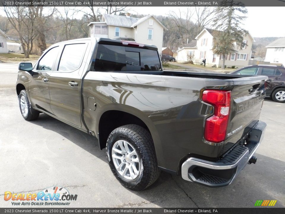 2023 Chevrolet Silverado 1500 LT Crew Cab 4x4 Harvest Bronze Metallic / Jet Black Photo #9