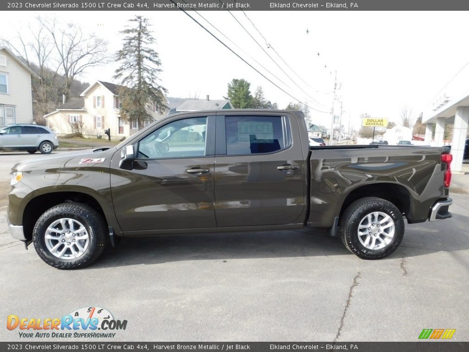 Harvest Bronze Metallic 2023 Chevrolet Silverado 1500 LT Crew Cab 4x4 Photo #10