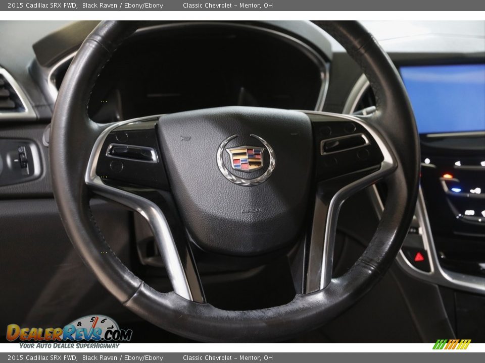 2015 Cadillac SRX FWD Black Raven / Ebony/Ebony Photo #7