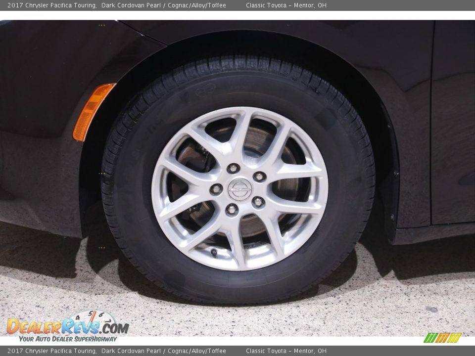 2017 Chrysler Pacifica Touring Dark Cordovan Pearl / Cognac/Alloy/Toffee Photo #25