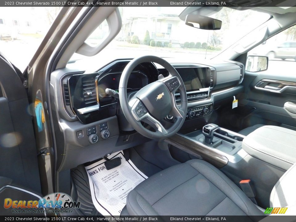 Front Seat of 2023 Chevrolet Silverado 1500 LT Crew Cab 4x4 Photo #19