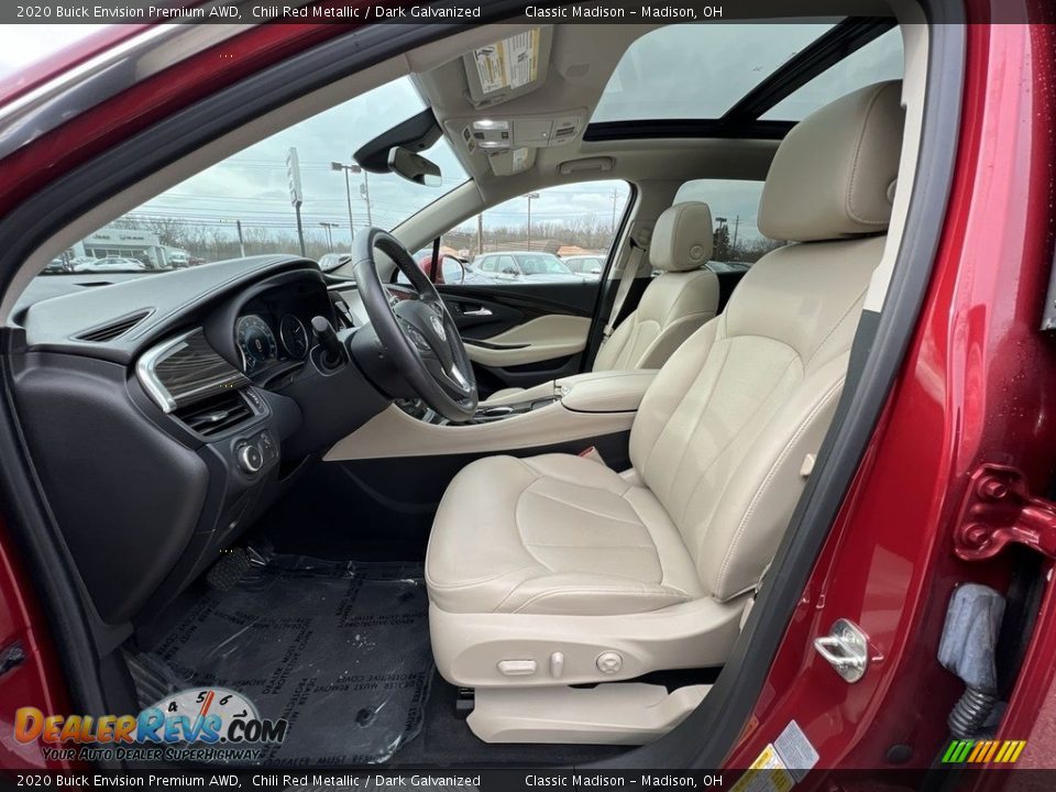 2020 Buick Envision Premium AWD Chili Red Metallic / Dark Galvanized Photo #6