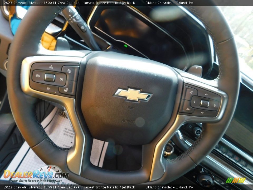 2023 Chevrolet Silverado 1500 LT Crew Cab 4x4 Steering Wheel Photo #21