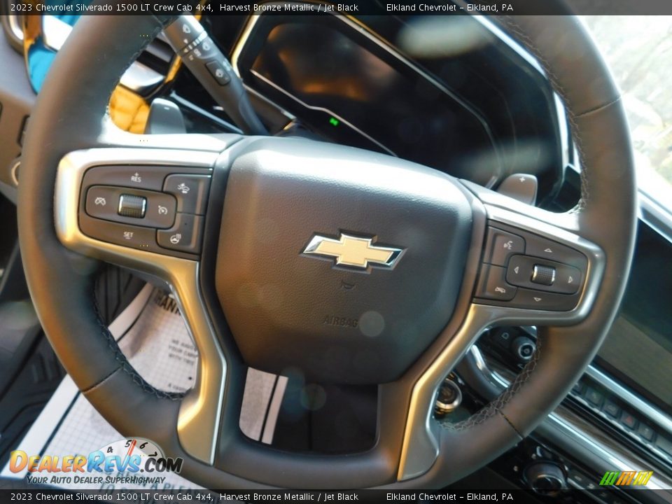 2023 Chevrolet Silverado 1500 LT Crew Cab 4x4 Steering Wheel Photo #21