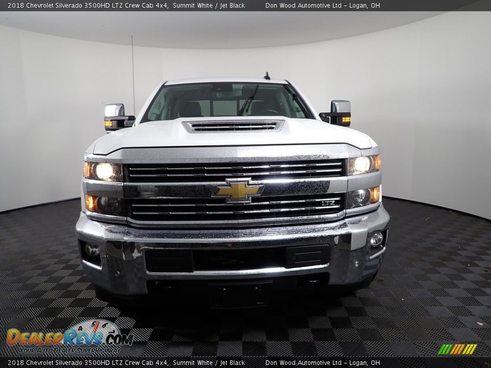 2018 Chevrolet Silverado 3500HD LTZ Crew Cab 4x4 Summit White / Jet Black Photo #5