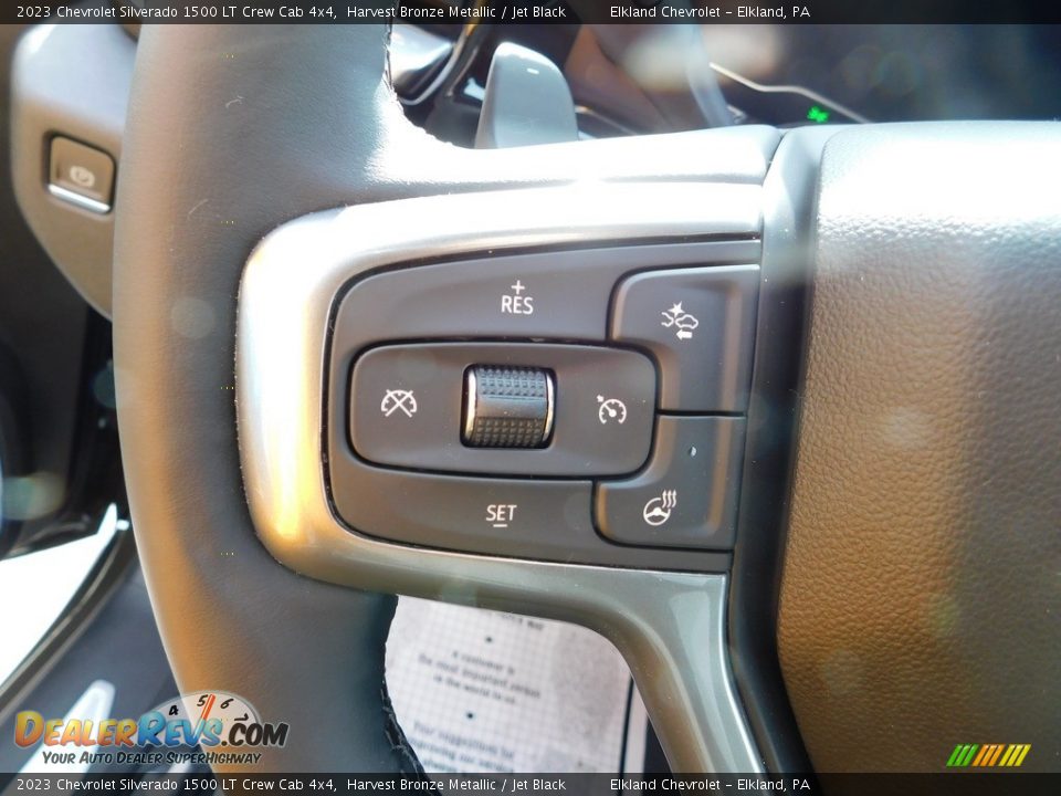 2023 Chevrolet Silverado 1500 LT Crew Cab 4x4 Steering Wheel Photo #23