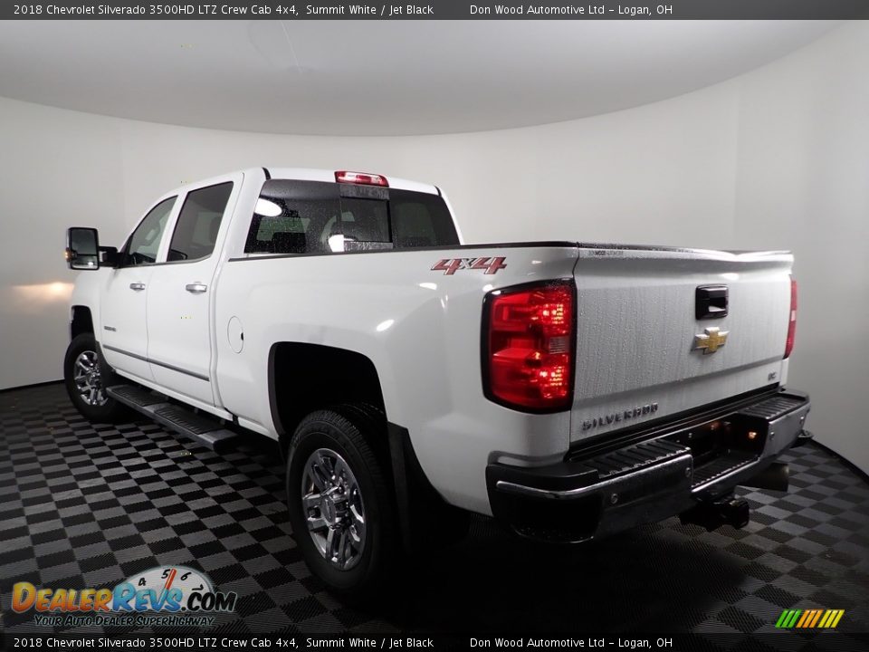 2018 Chevrolet Silverado 3500HD LTZ Crew Cab 4x4 Summit White / Jet Black Photo #7