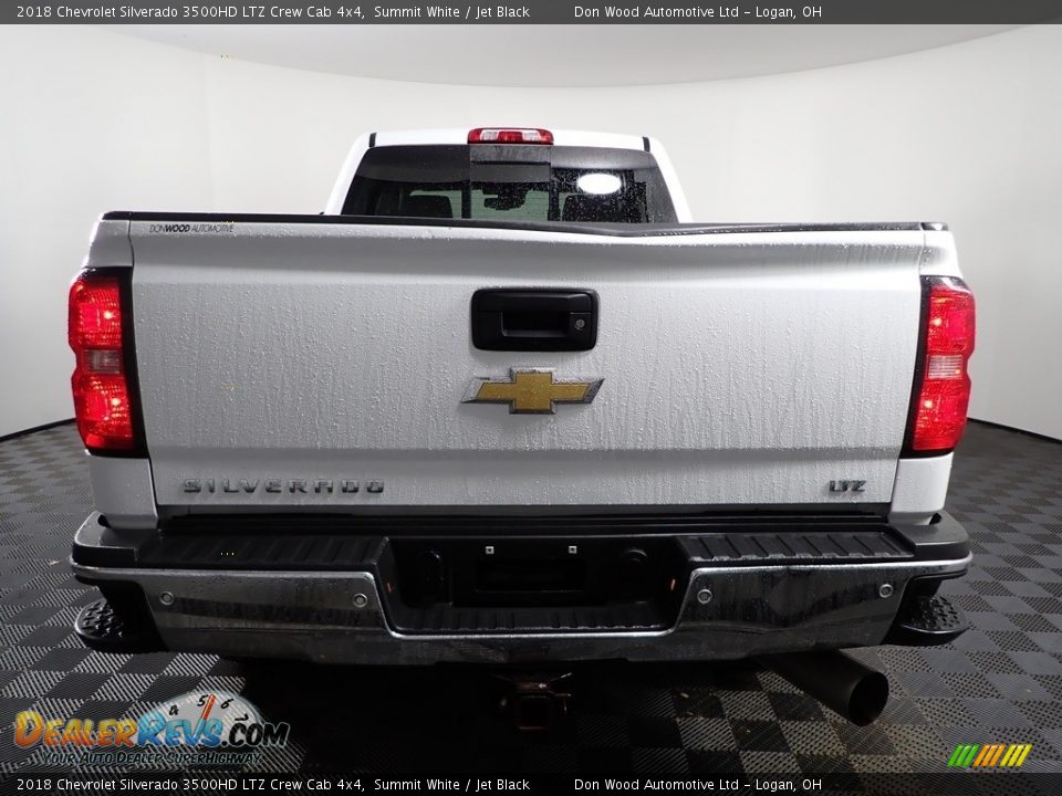 2018 Chevrolet Silverado 3500HD LTZ Crew Cab 4x4 Summit White / Jet Black Photo #8