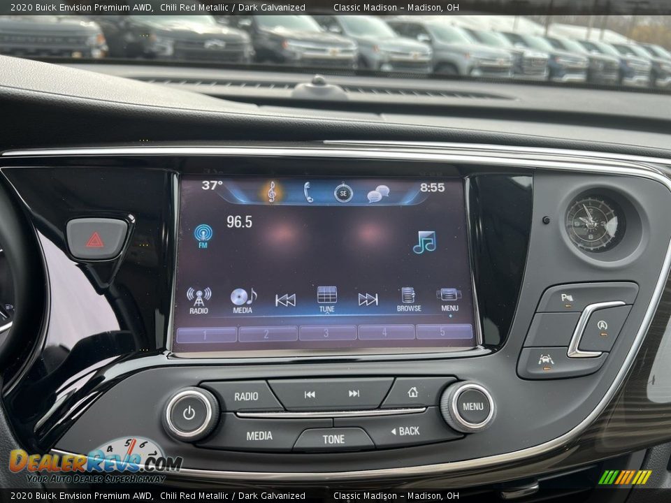 2020 Buick Envision Premium AWD Chili Red Metallic / Dark Galvanized Photo #11
