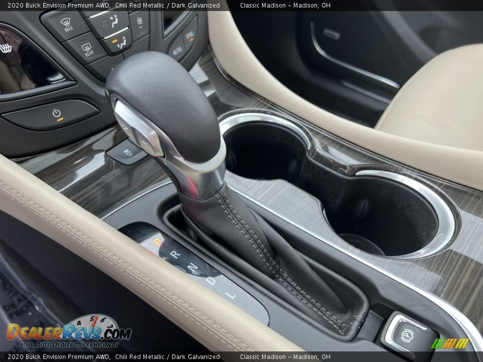 2020 Buick Envision Premium AWD Chili Red Metallic / Dark Galvanized Photo #14