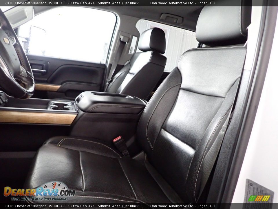 2018 Chevrolet Silverado 3500HD LTZ Crew Cab 4x4 Summit White / Jet Black Photo #14