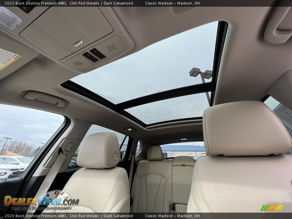 2020 Buick Envision Premium AWD Chili Red Metallic / Dark Galvanized Photo #16