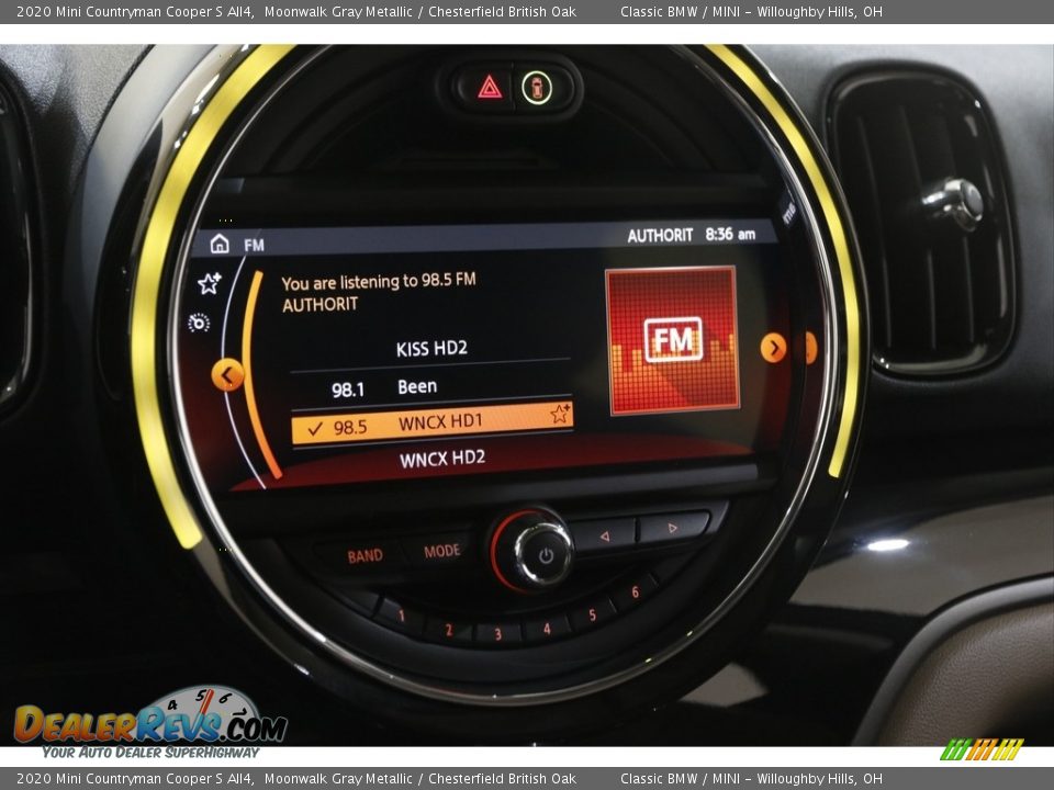 2020 Mini Countryman Cooper S All4 Moonwalk Gray Metallic / Chesterfield British Oak Photo #11