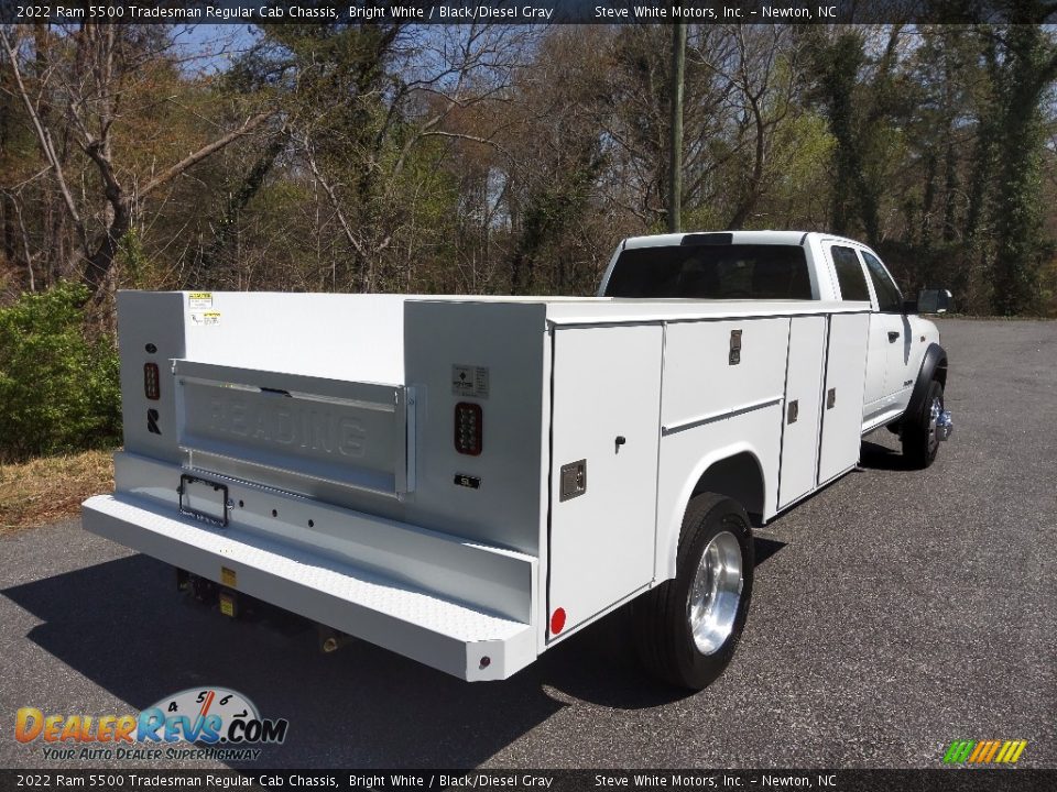 2022 Ram 5500 Tradesman Regular Cab Chassis Bright White / Black/Diesel Gray Photo #6