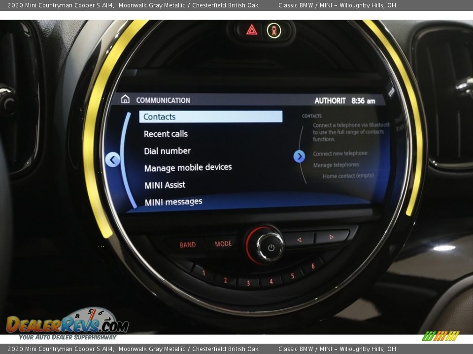 2020 Mini Countryman Cooper S All4 Moonwalk Gray Metallic / Chesterfield British Oak Photo #12