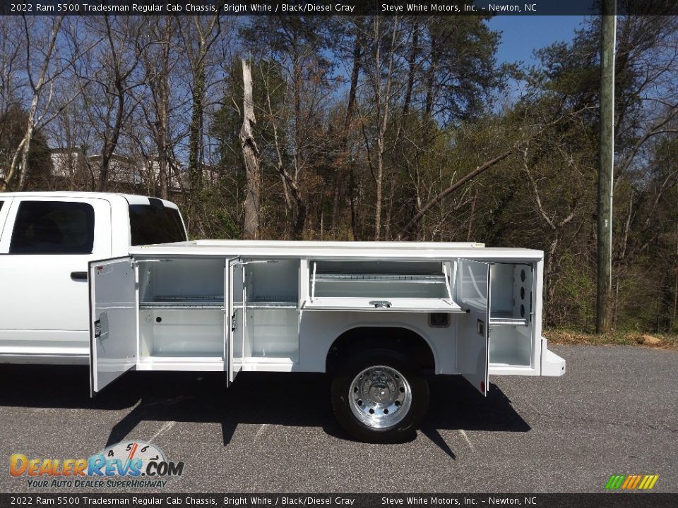 2022 Ram 5500 Tradesman Regular Cab Chassis Bright White / Black/Diesel Gray Photo #11