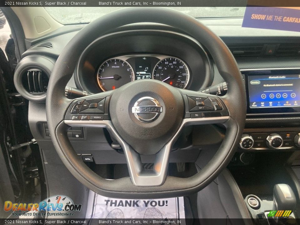 2021 Nissan Kicks S Steering Wheel Photo #10
