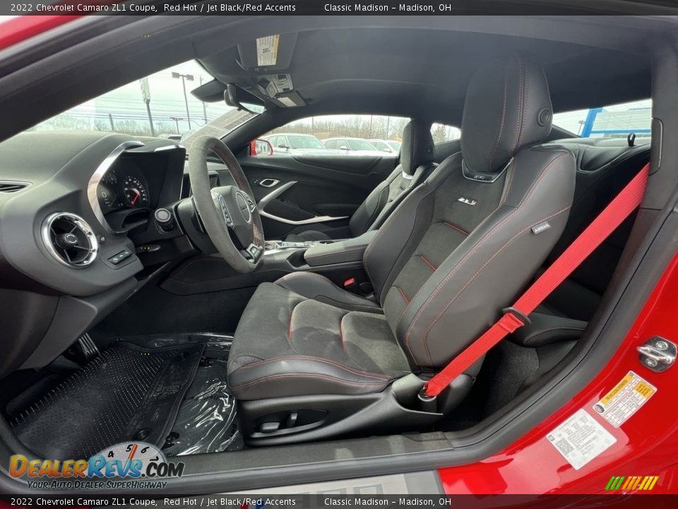 Front Seat of 2022 Chevrolet Camaro ZL1 Coupe Photo #6