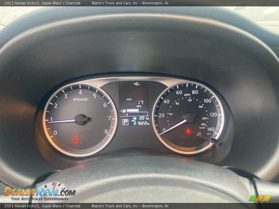 2021 Nissan Kicks S Gauges Photo #11