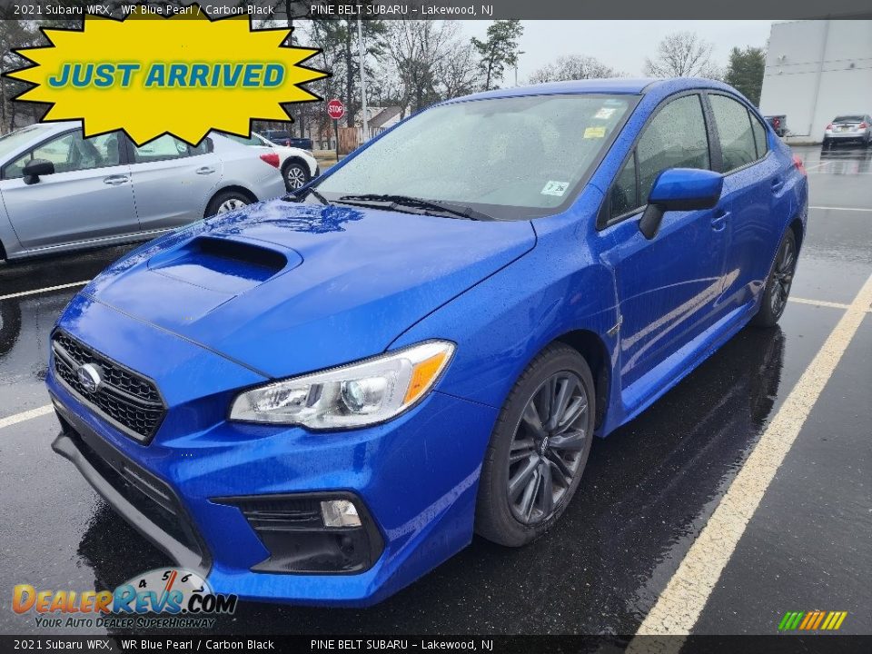 2021 Subaru WRX WR Blue Pearl / Carbon Black Photo #1