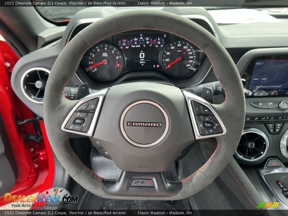 2022 Chevrolet Camaro ZL1 Coupe Steering Wheel Photo #9