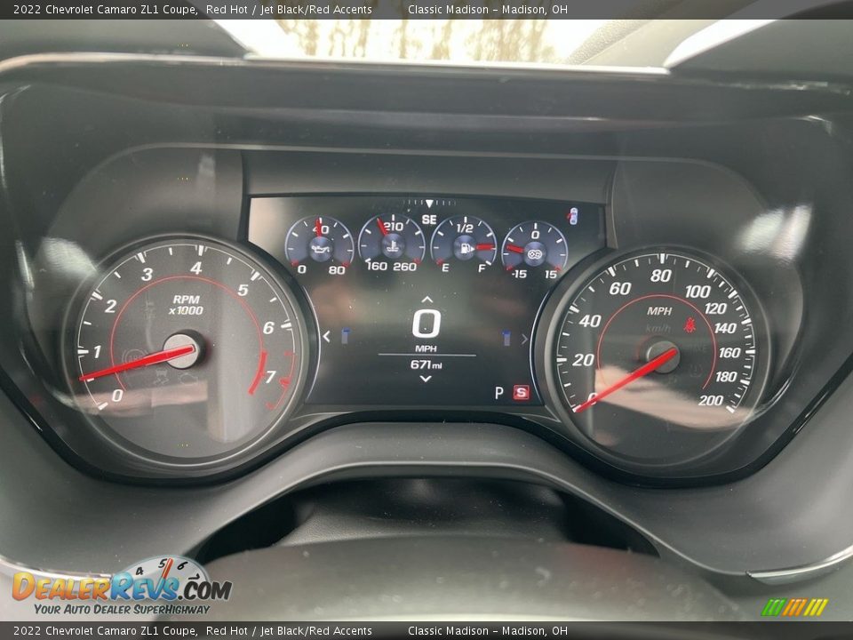 2022 Chevrolet Camaro ZL1 Coupe Gauges Photo #10