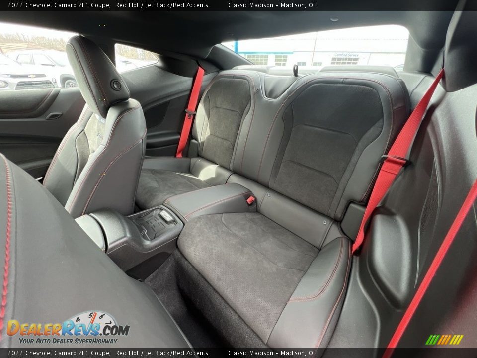 Rear Seat of 2022 Chevrolet Camaro ZL1 Coupe Photo #16