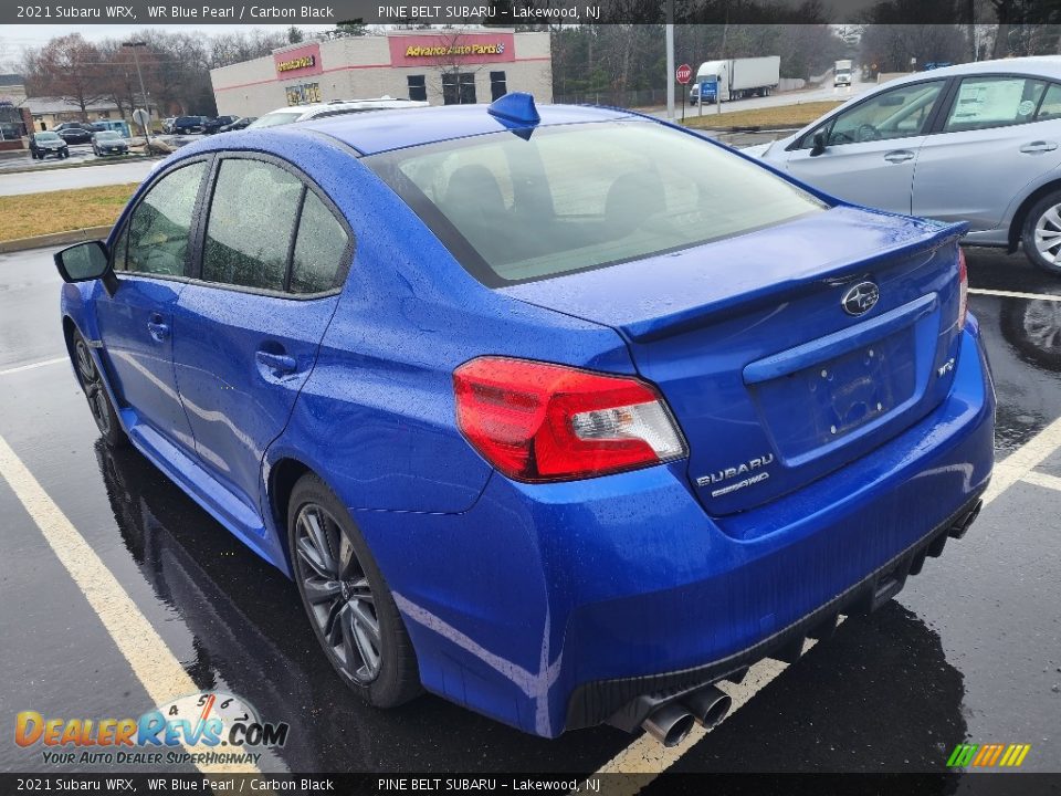 2021 Subaru WRX WR Blue Pearl / Carbon Black Photo #9