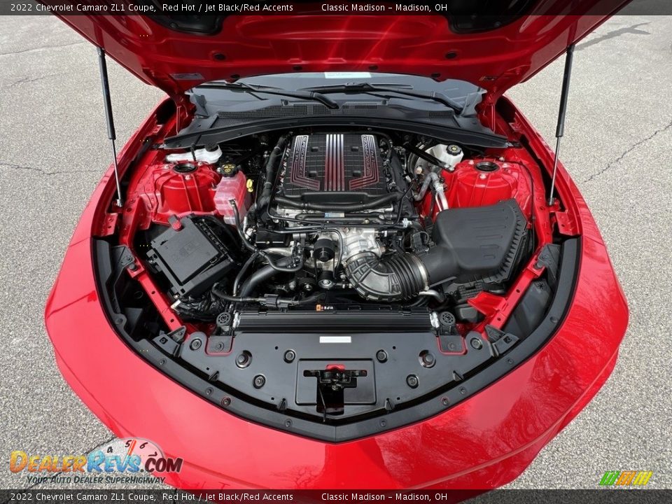 2022 Chevrolet Camaro ZL1 Coupe 6.2 Liter Supercharged DI OHV 16-Valve VVT LT1 V8 Engine Photo #19