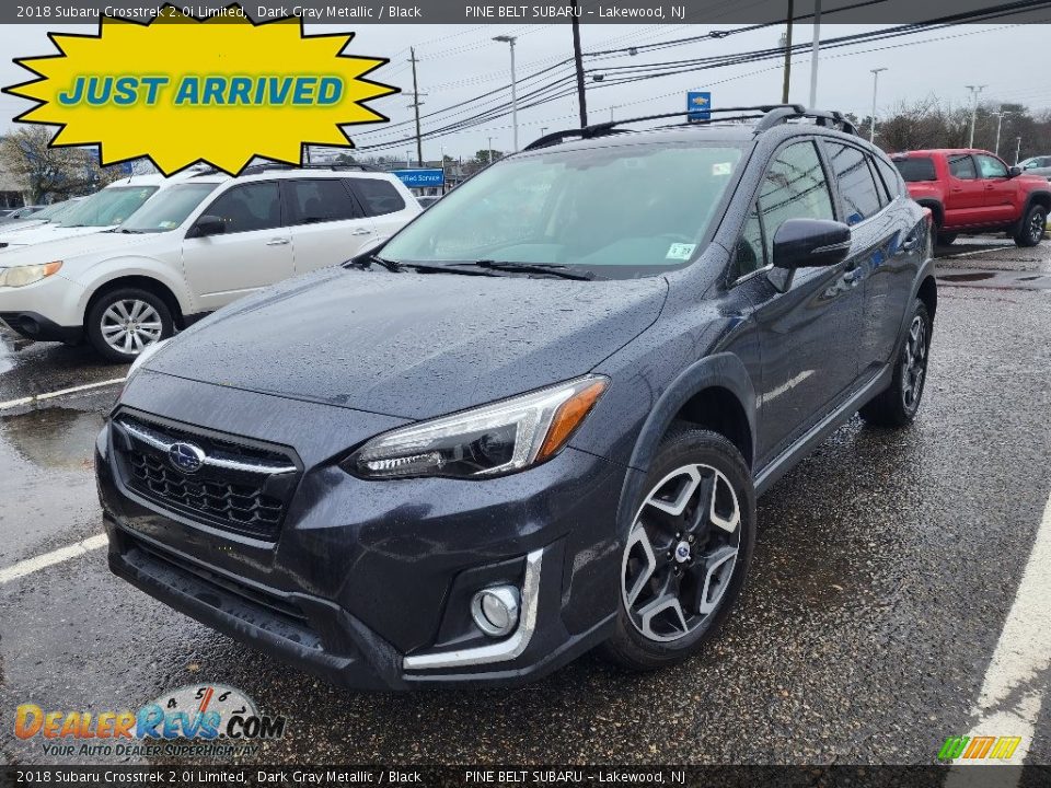 2018 Subaru Crosstrek 2.0i Limited Dark Gray Metallic / Black Photo #1