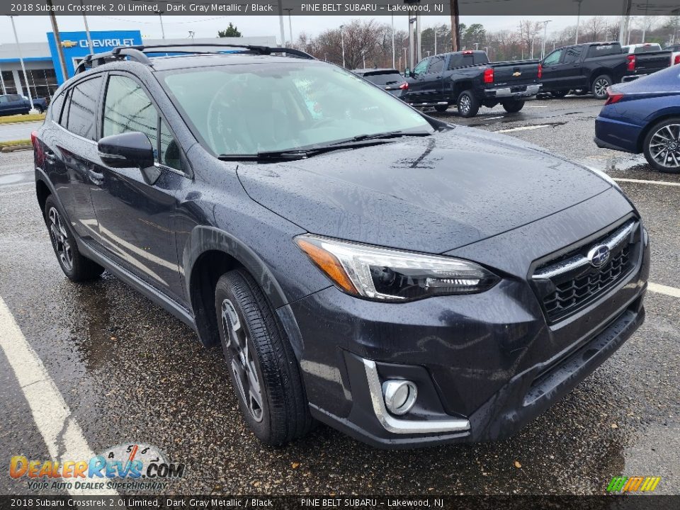 2018 Subaru Crosstrek 2.0i Limited Dark Gray Metallic / Black Photo #2
