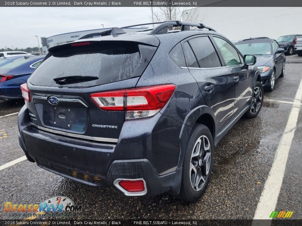 2018 Subaru Crosstrek 2.0i Limited Dark Gray Metallic / Black Photo #3
