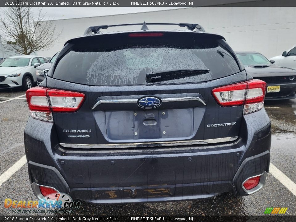 2018 Subaru Crosstrek 2.0i Limited Dark Gray Metallic / Black Photo #4