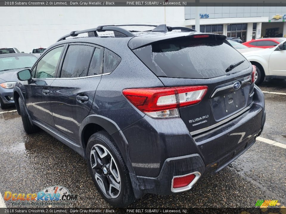 2018 Subaru Crosstrek 2.0i Limited Dark Gray Metallic / Black Photo #6