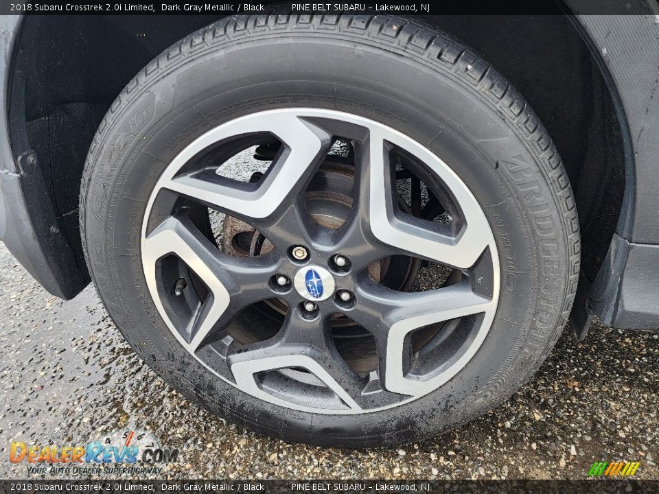 2018 Subaru Crosstrek 2.0i Limited Dark Gray Metallic / Black Photo #8