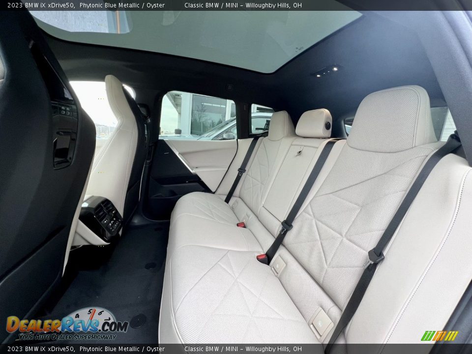 Rear Seat of 2023 BMW iX xDrive50 Photo #5