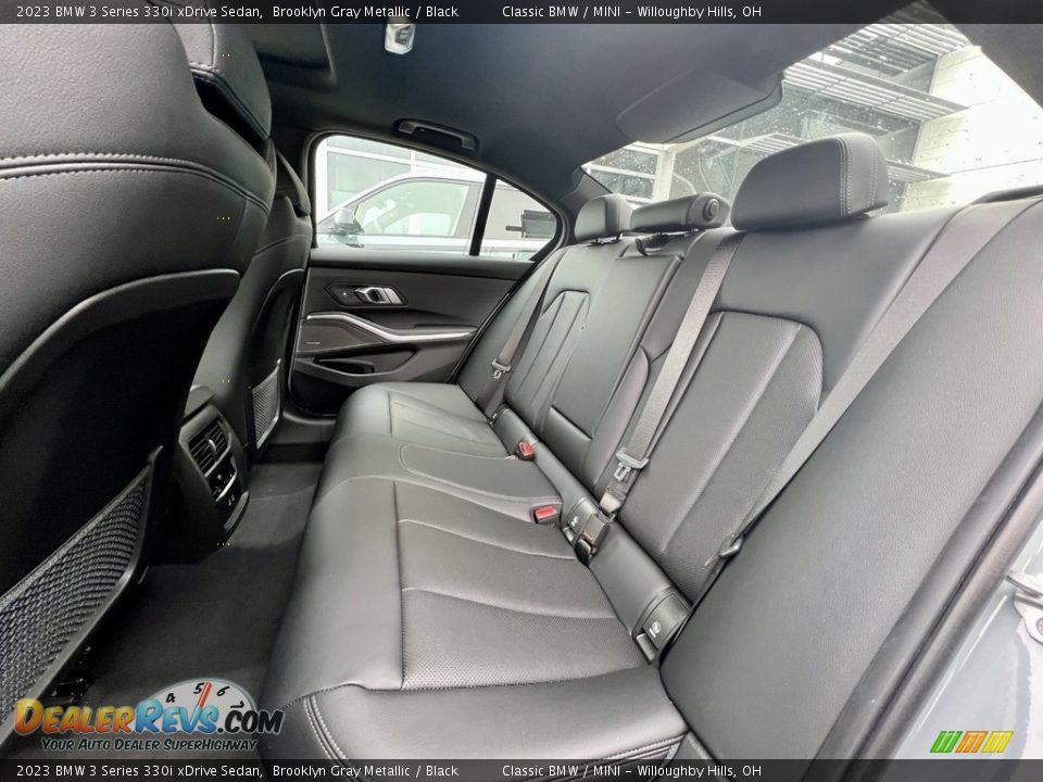 Rear Seat of 2023 BMW 3 Series 330i xDrive Sedan Photo #5