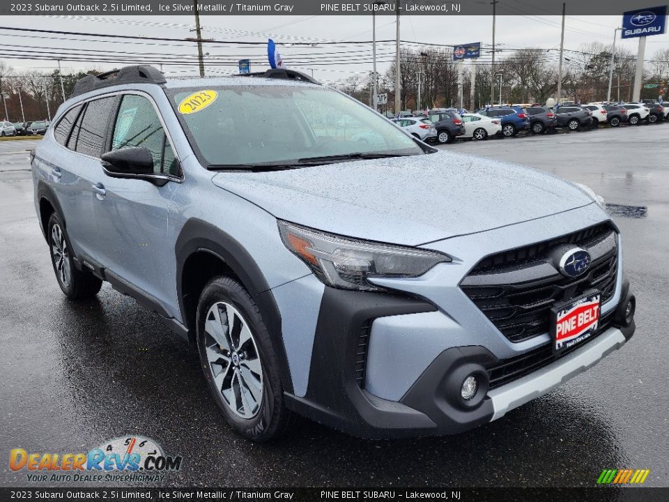 2023 Subaru Outback 2.5i Limited Ice Silver Metallic / Titanium Gray Photo #15