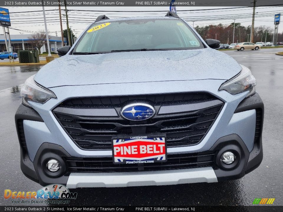 2023 Subaru Outback 2.5i Limited Ice Silver Metallic / Titanium Gray Photo #16