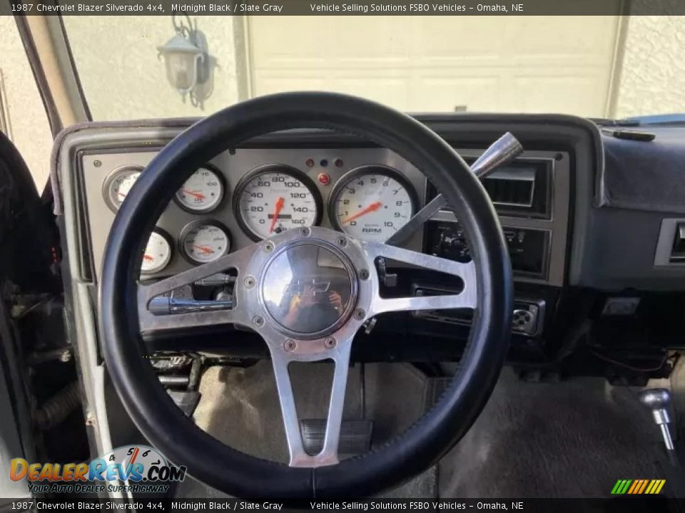 Controls of 1987 Chevrolet Blazer Silverado 4x4 Photo #11