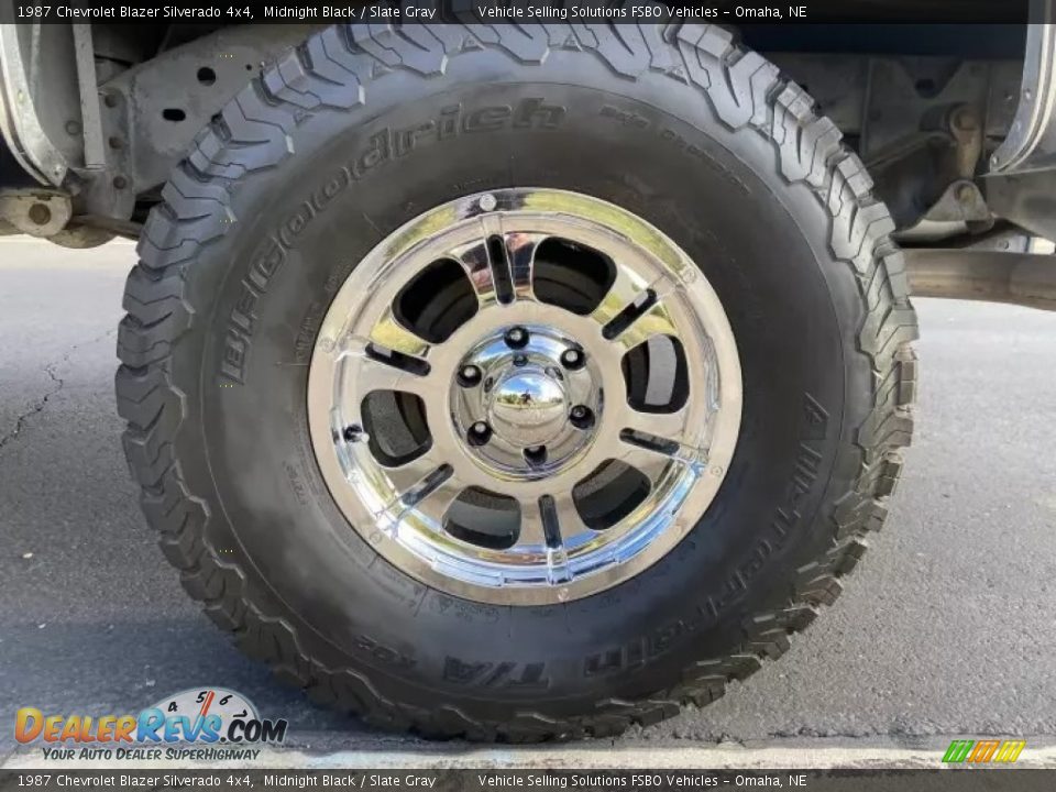 Custom Wheels of 1987 Chevrolet Blazer Silverado 4x4 Photo #12