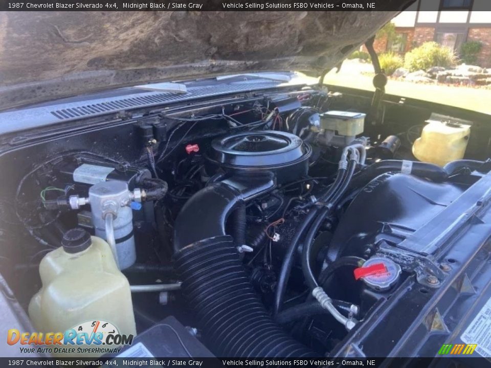1987 Chevrolet Blazer Silverado 4x4 6.2 Liter OHV 16-Valve Diesel V8 Engine Photo #13