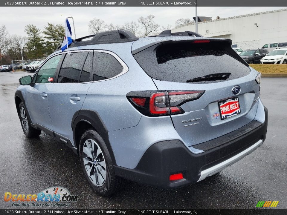 2023 Subaru Outback 2.5i Limited Ice Silver Metallic / Titanium Gray Photo #19