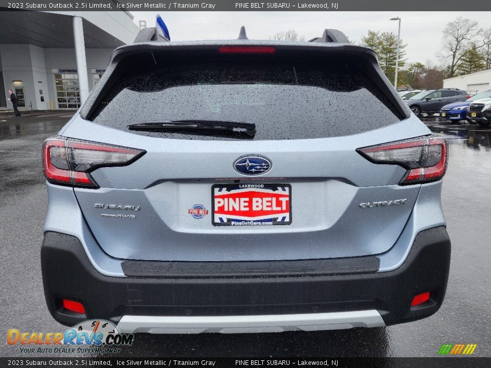 2023 Subaru Outback 2.5i Limited Ice Silver Metallic / Titanium Gray Photo #20